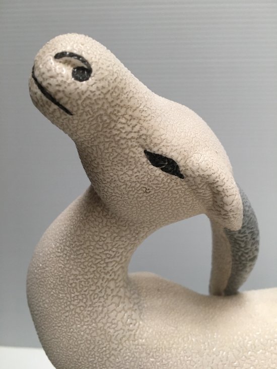 Soggetto antilope in ceramica Art Déco