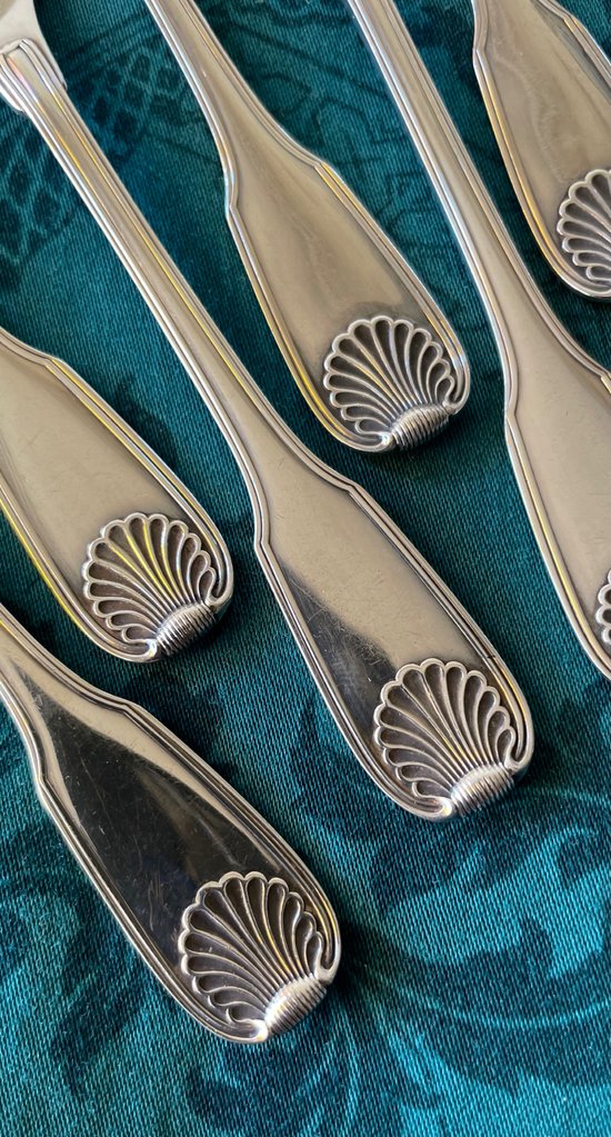 12 cake forks