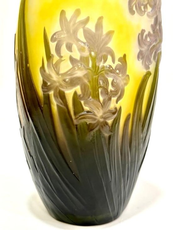 Vaso Emile Gallé Art Nouveau