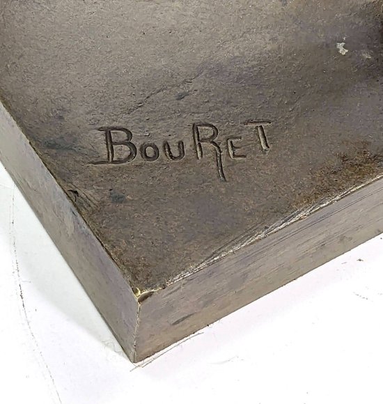 Figaro Bronze By Bouret Early Twentieth