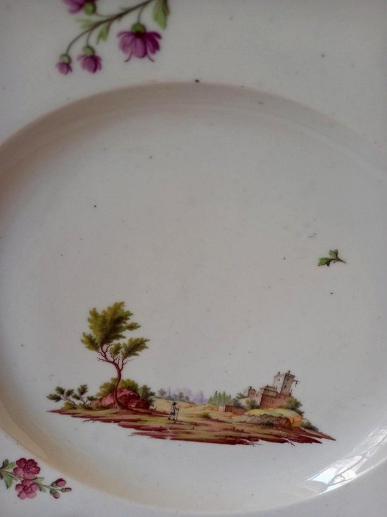 Porcelain Dish: Niderviller, 18th Century.