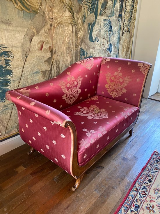 19th century mahogany daybed