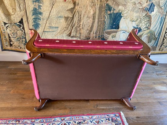 19th century mahogany daybed