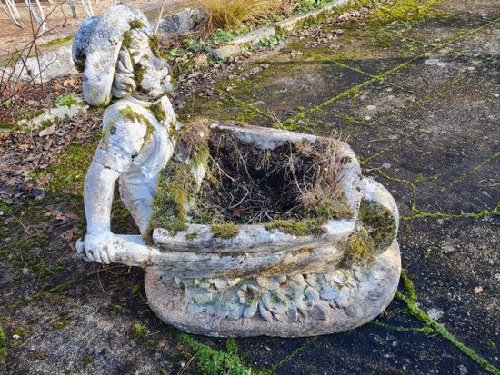 Reconstituted Stone Planter