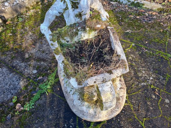 Reconstituted Stone Planter