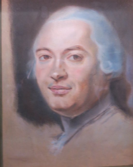 Pastello, ritratto di Jacques Laure le Tonnelier de Breteuil