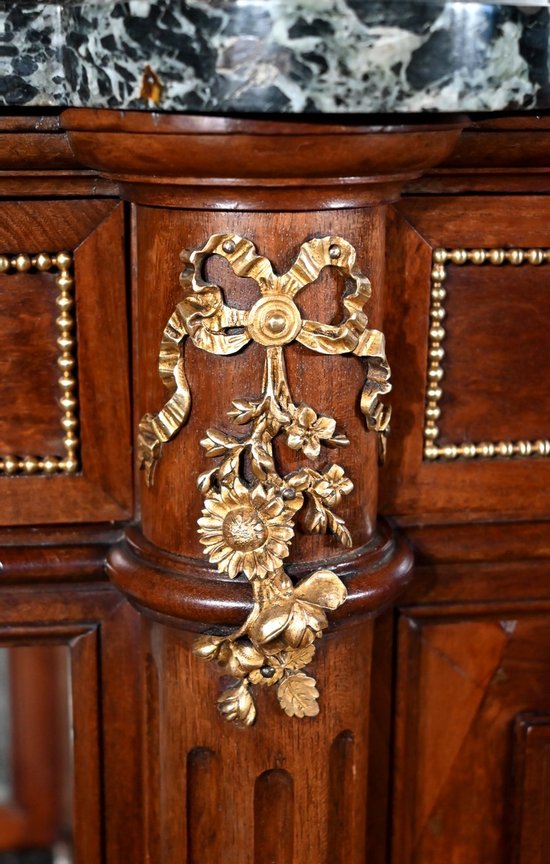 Mahogany sideboard, Louis XVI style - Early XXth century