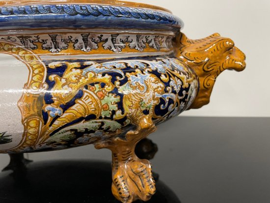 Ulysse à Blois - Important Planter In Earthenware From Blois Renaissance