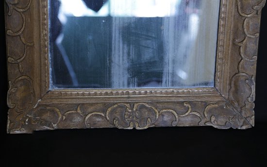 18th century Regency wooden mirror