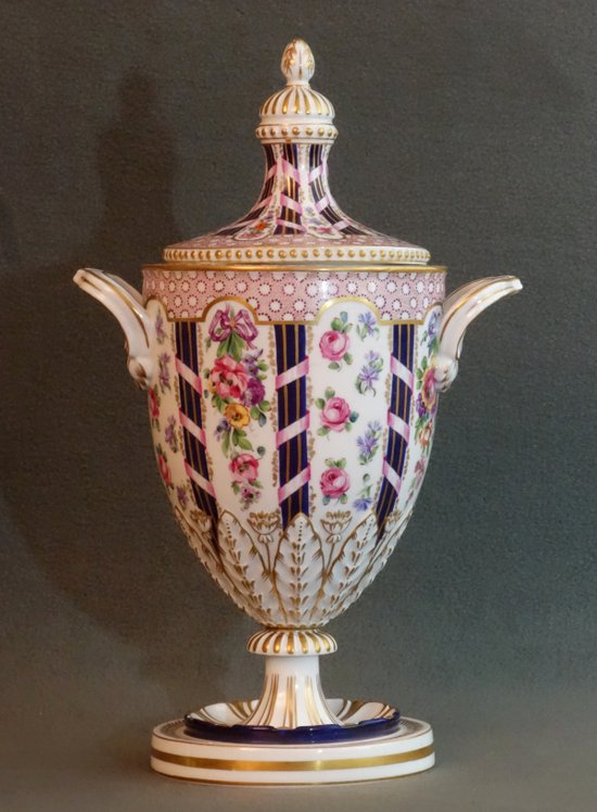 Paire De Vases Louis XVI De Samson XIXème 