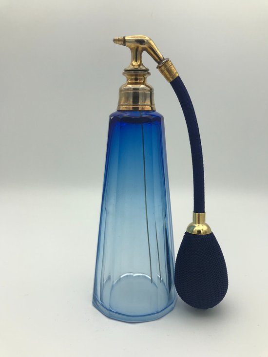 Vaporisateur à parfum cristal bleu