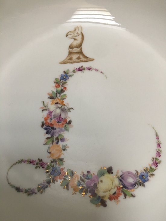 COUPE PORCELAINE ALLEMANDE 