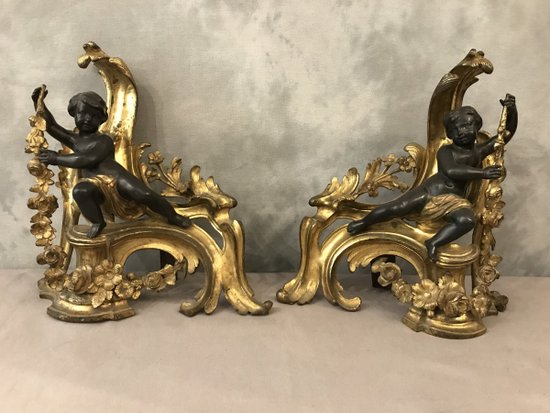 Pair Of 19th Century Bronze And Antique Antique Antique Bronze And Antique Antique Antique Antique Antique Antique Antique Antique Antique Antique Antique Antique Antique Antique Antique Antique