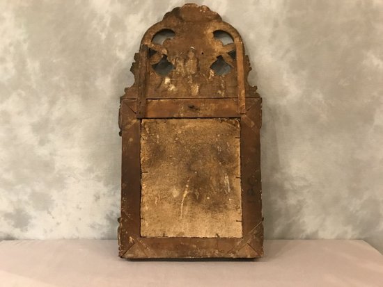 Miroir En Bois Doré d'époque 18ème