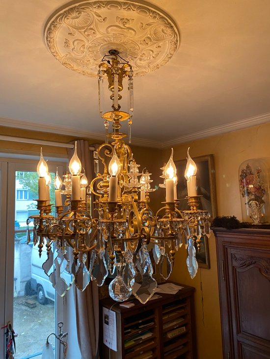 Baccarat 19th century chandelier