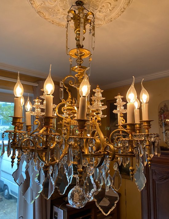 Baccarat 19th century chandelier