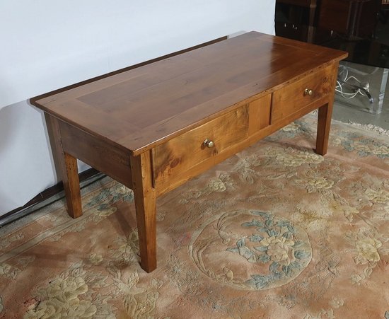 Living room coffee table in solid Cherry - 2nd half of the 19th century