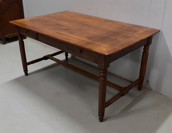 Rectangular Property Table in Gilded Oak - Late 19th century