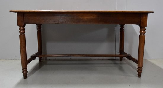 Rectangular Property Table in Gilded Oak - Late 19th century