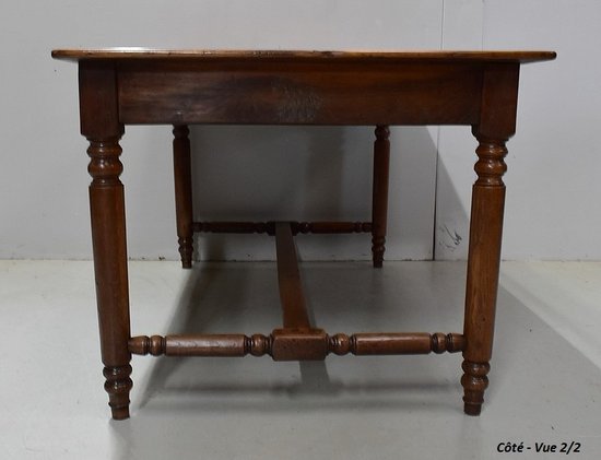 Rectangular Property Table in Gilded Oak - Late 19th century