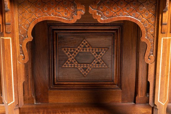 Orientalist furniture stamped Wicht, XIXth Century