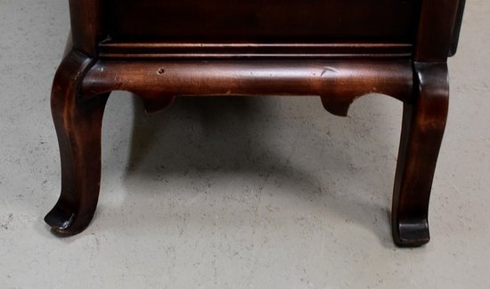 Music cabinet in stained Beech, Asian spirit, attributed to G. Viardot. Viardot - 1900