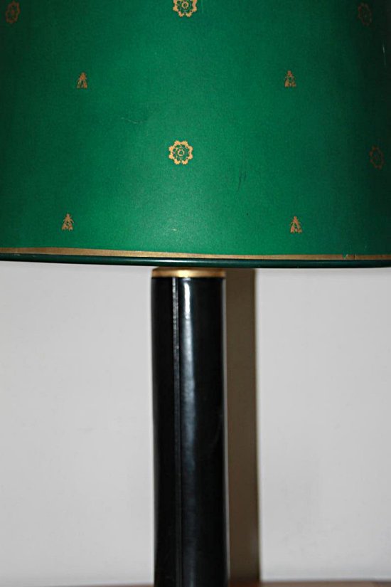 Lamp In The Taste Of Adnet Signed Le Tanneur