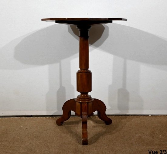 Mahogany Tripod Pedestal Table, Restoration period - 1st part of the 19th century