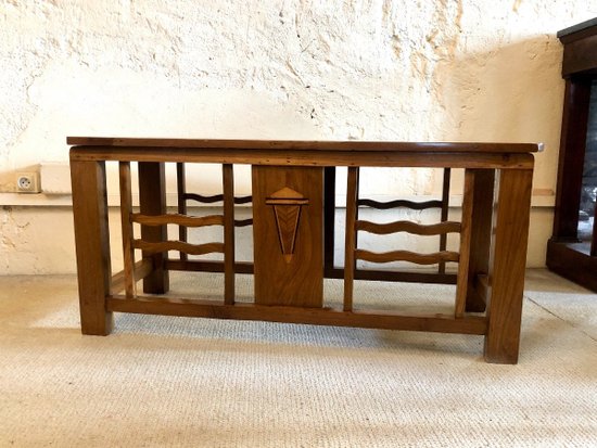 Art Deco Coffee Table, 1940s