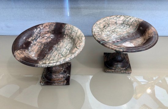 Pair Of Marble Cups, Late Eighteenth Century