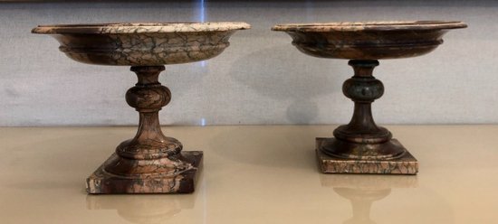 Pair Of Marble Cups, Late Eighteenth Century