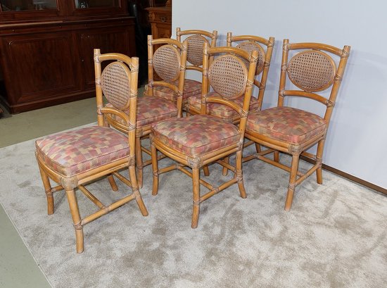 Suite de 6 Chaises Gasparucci Italo – 1970