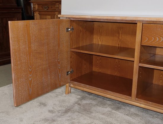 Credenza Italo Gasparucci in rovere cerato - 1970