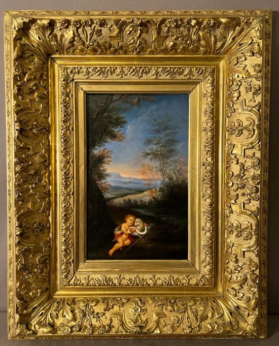 painting Oil on canvas late 18th early 19th century