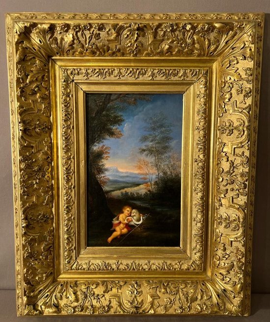 painting Oil on canvas late 18th early 19th century