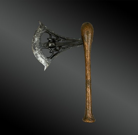 Ceremonial or ceremonial AX Kilonda - Songye culture, Democratic Republic of Congo - First half of the 20th century