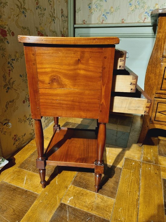 Chiffonniere Table In Cherry From The Directoire Period.