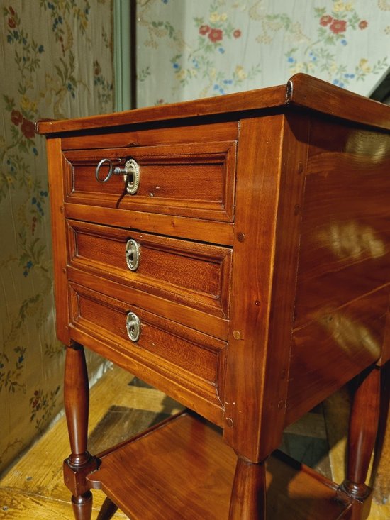 Chiffonniere Table In Cherry From The Directoire Period.