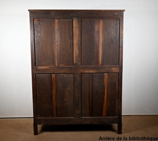 Bookcase in Rosewood and Indigenous, Louis XV period – 18th century