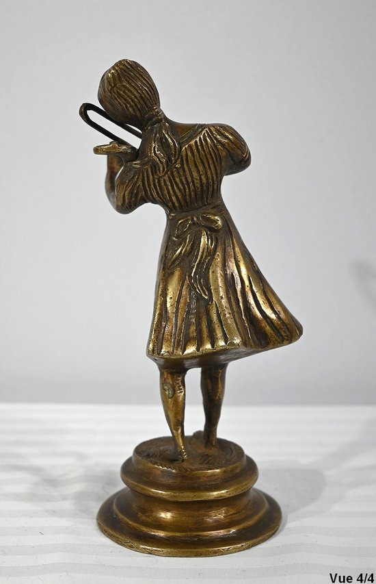 Bronze "Der Geiger" - Ende des 19. Jahrhunderts