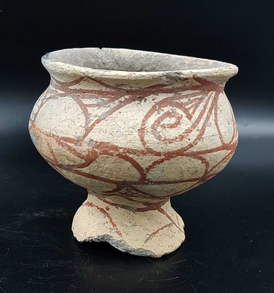 Ciotola in terracotta, Ban Chiang, Thailandia, (-2500, -1000 aC)