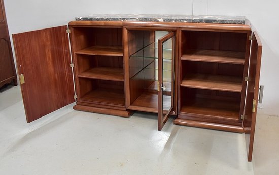 Solid mahogany sideboard, Art Deco - 1920