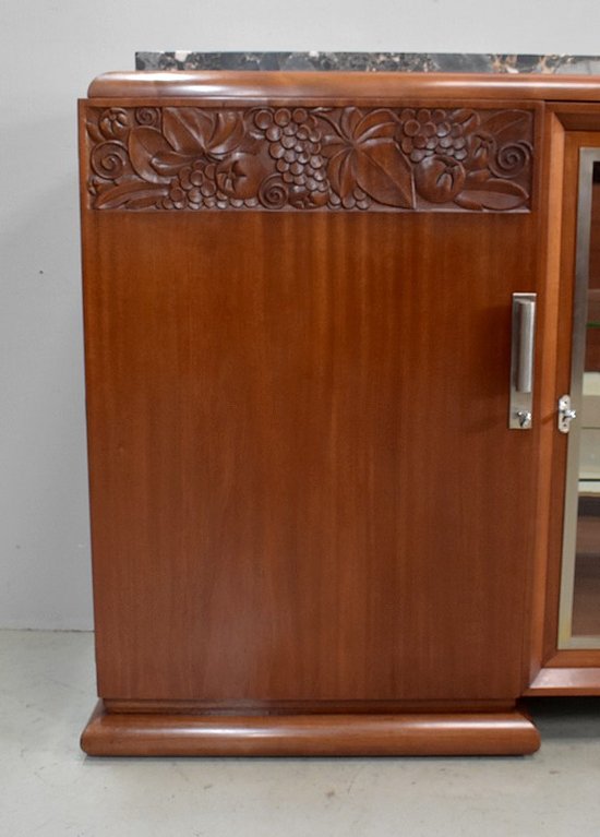 Solid mahogany sideboard, Art Deco - 1920