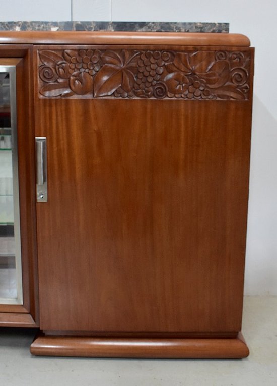 Solid mahogany sideboard, Art Deco - 1920