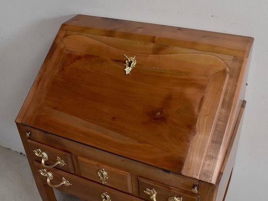 Petit Bureau de Pente en Merisier, style Louis XV - Fin XIXe