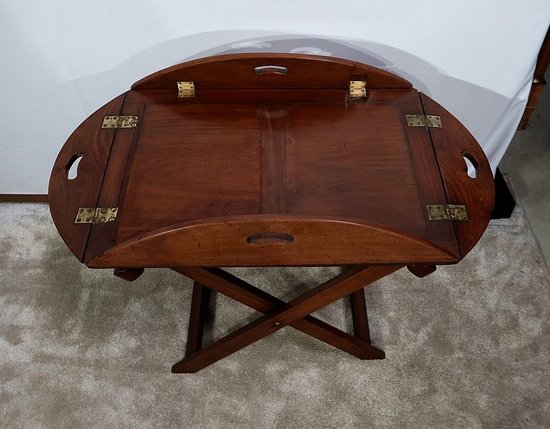 “Butler” boat table on trestles – late 19th century