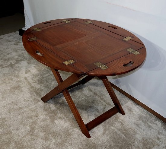 “Butler” boat table on trestles – late 19th century