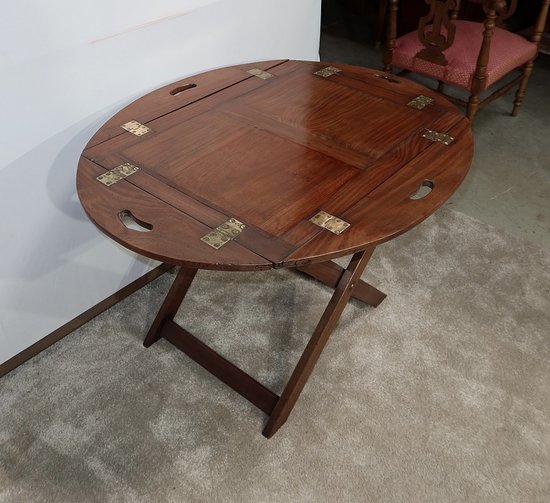 “Butler” boat table on trestles – late 19th century