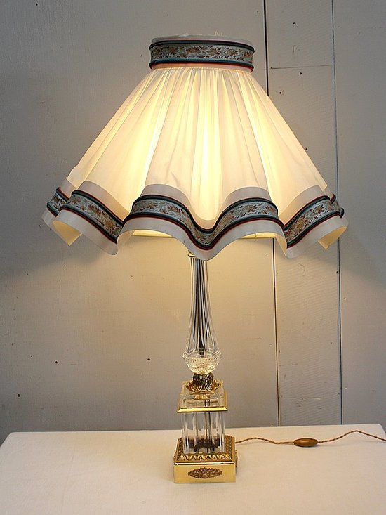 Cut crystal lamp, Restoration taste – 1940