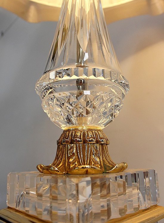 Cut crystal lamp, Restoration taste – 1940